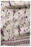 Joyau Amethyst Paisley L'amour Soft Cashmere Scarf/Shawl