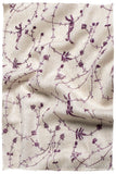 Joyau Amethyst Paisley L'amour Soft Cashmere Scarf/Shawl