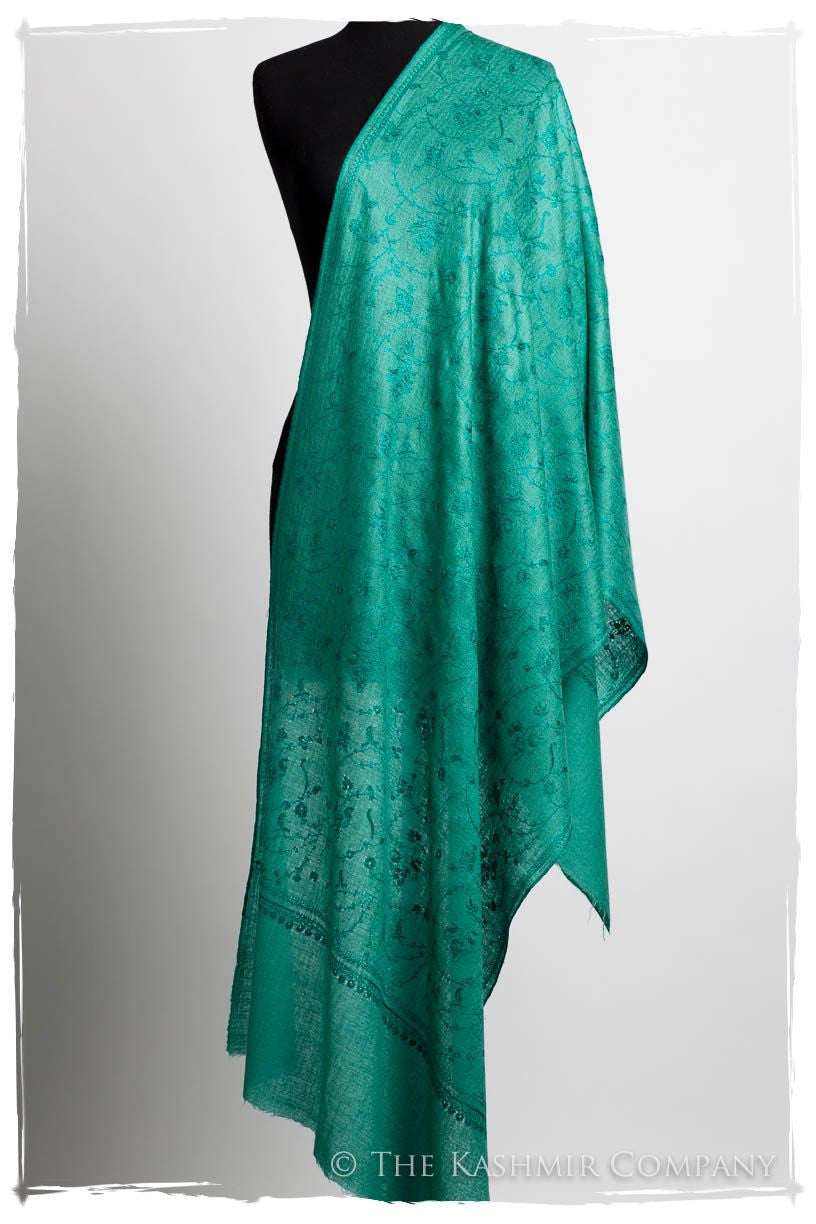 Jade Bijou Paisley L'amour Soft Cashmere Scarf/Shawl