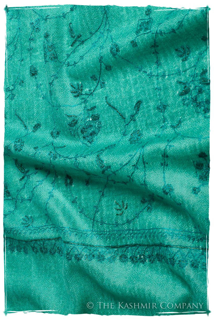Jade Bijou Paisley L'amour Soft Cashmere Scarf/Shawl