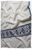Frontière d'Paisley Bleu Noir L'amour Soft Cashmere Scarf/Shawl