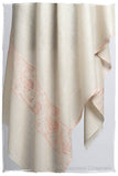 Frontière d'Paisley Pink Mist L'amour Soft Cashmere Scarf/Shawl