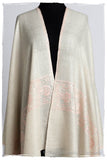 Frontière d'Paisley Pink Mist L'amour Soft Cashmere Scarf/Shawl