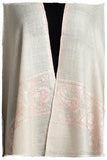 Frontière d'Paisley Pink Mist L'amour Soft Cashmere Scarf/Shawl