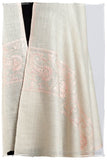 Frontière d'Paisley Pink Mist L'amour Soft Cashmere Scarf/Shawl