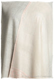 Frontière d'Paisley Pink Mist L'amour Soft Cashmere Scarf/Shawl