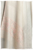 Frontière d'Paisley Pink Mist L'amour Soft Cashmere Scarf/Shawl