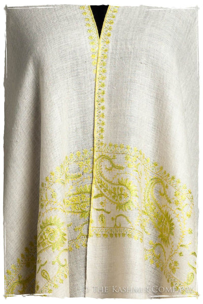 Frontière Rivière Citron L'amour Soft Cashmere Scarf/Shawl