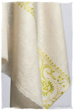 Frontière Rivière Citron L'amour Soft Cashmere Scarf/Shawl