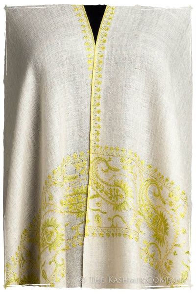 Frontière Rivière Citron L'amour Soft Cashmere Scarf/Shawl