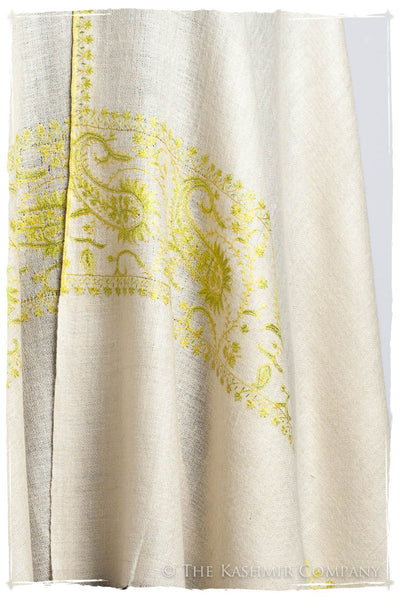 Frontière Rivière Citron L'amour Soft Cashmere Scarf/Shawl