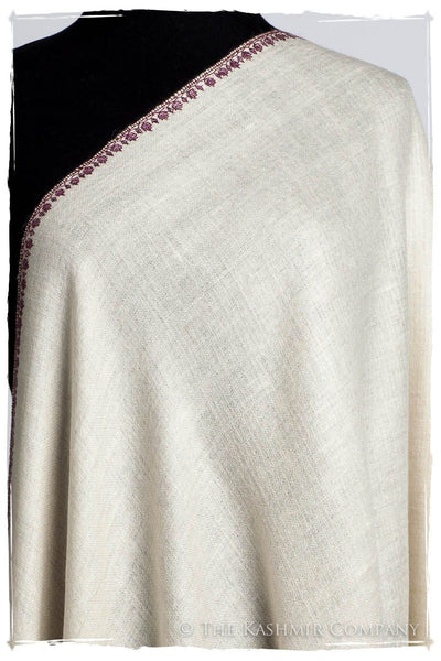 Frontière d'Paisley Bordeaux L'amour Soft Cashmere Scarf/Shawl