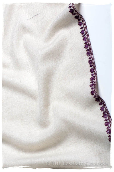 Frontière d'Paisley Bordeaux L'amour Soft Cashmere Scarf/Shawl