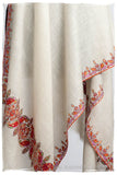 Orient d'Ivorie Paisley L'amour Soft Cashmere Scarf/Shawl