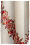 Orient d'Ivorie Paisley L'amour Soft Cashmere Scarf/Shawl