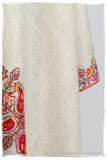 Orient d'Ivorie Paisley L'amour Soft Cashmere Scarf/Shawl