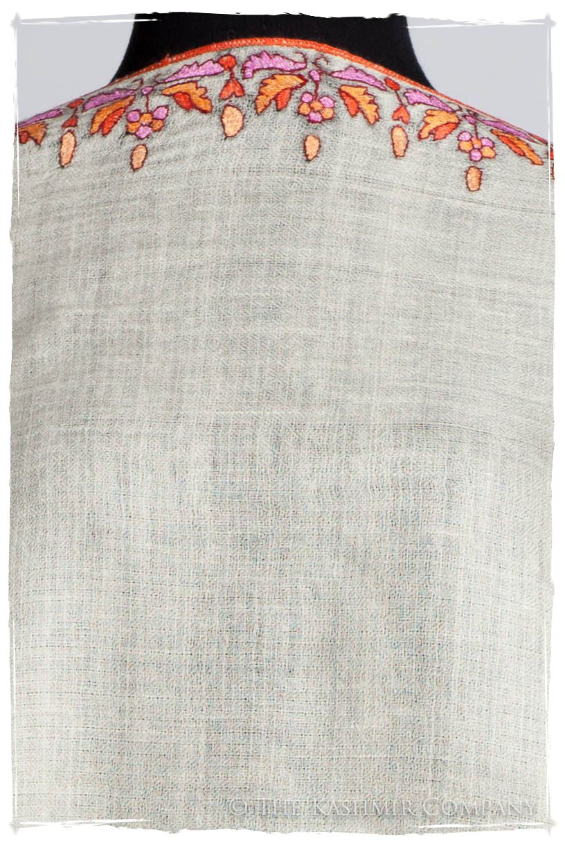 Orient d'Ivorie Paisley L'amour Soft Cashmere Scarf/Shawl