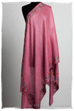 Orient Frontière Wild Rose L'amour Soft Cashmere Scarf/Shawl
