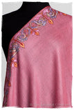 Orient Frontière Wild Rose L'amour Soft Cashmere Scarf/Shawl