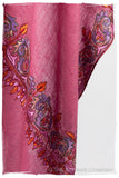 Orient Frontière Wild Rose L'amour Soft Cashmere Scarf/Shawl