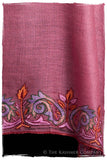 Orient Frontière Wild Rose L'amour Soft Cashmere Scarf/Shawl