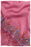 Orient Frontière Wild Rose L'amour Soft Cashmere Scarf/Shawl
