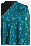 Bijoux Mosaic Bleu Jardin L'amour Soft Cashmere Scarf/Shawl