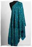 Bijoux Mosaic Bleu Jardin L'amour Soft Cashmere Scarf/Shawl