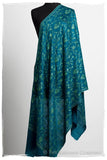 Bijoux Mosaic Bleu Jardin L'amour Soft Cashmere Scarf/Shawl