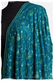 Bijoux Mosaic Bleu Jardin L'amour Soft Cashmere Scarf/Shawl