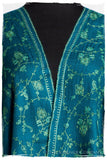 Bijoux Mosaic Bleu Jardin L'amour Soft Cashmere Scarf/Shawl