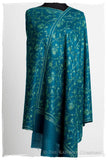 Bijoux Mosaic Bleu Jardin L'amour Soft Cashmere Scarf/Shawl