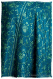 Bijoux Mosaic Bleu Jardin L'amour Soft Cashmere Scarf/Shawl