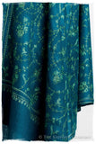 Bijoux Mosaic Bleu Jardin L'amour Soft Cashmere Scarf/Shawl