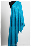 Bijoux Hawaiian Bleu Jardin L'amour Soft Cashmere Scarf/Shawl