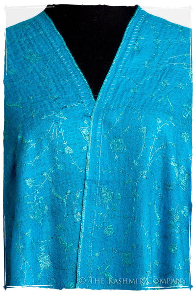 Bijoux Hawaiian Bleu Jardin L'amour Soft Cashmere Scarf/Shawl