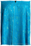 Bijoux Hawaiian Bleu Jardin L'amour Soft Cashmere Scarf/Shawl