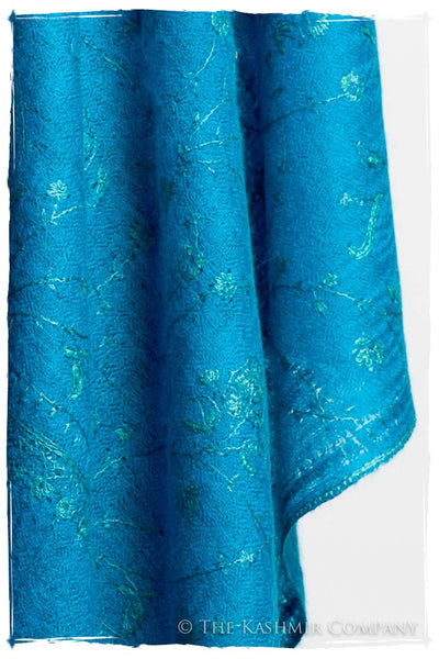 Bijoux Hawaiian Bleu Jardin L'amour Soft Cashmere Scarf/Shawl