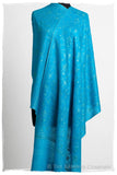 Bijoux Hawaiian Bleu Jardin L'amour Soft Cashmere Scarf/Shawl