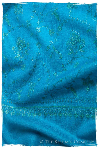 Bijoux Hawaiian Bleu Jardin L'amour Soft Cashmere Scarf/Shawl