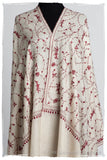 Bordeaux d'Ivoire Paisley L'amour Soft Cashmere Scarf/Shawl