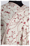 Bordeaux d'Ivoire Paisley L'amour Soft Cashmere Scarf/Shawl