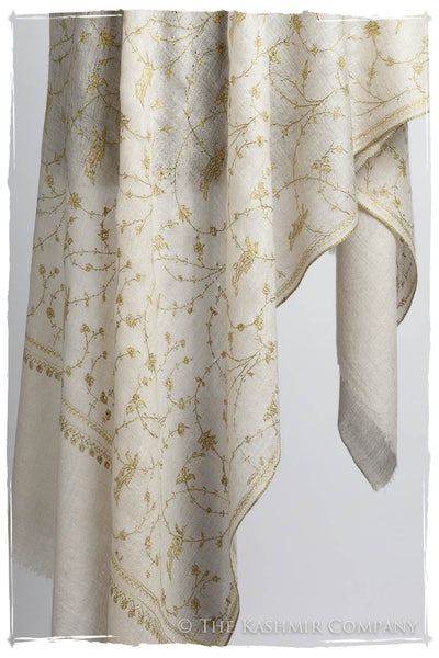 Lime Bijou Paisley L'amour Soft Cashmere Scarf/Shawl