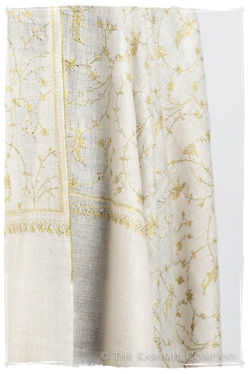 Lime Bijou Paisley L'amour Soft Cashmere Scarf/Shawl