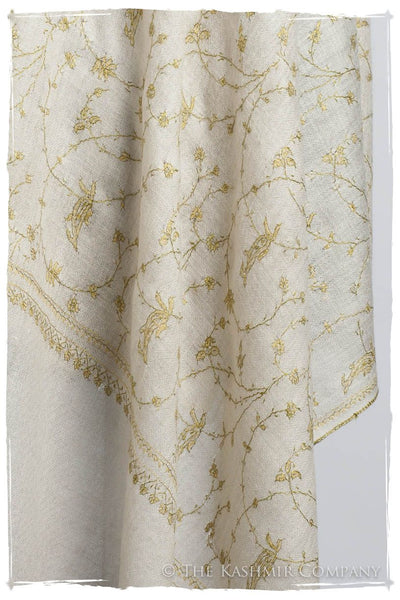 Lime Bijou Paisley L'amour Soft Cashmere Scarf/Shawl