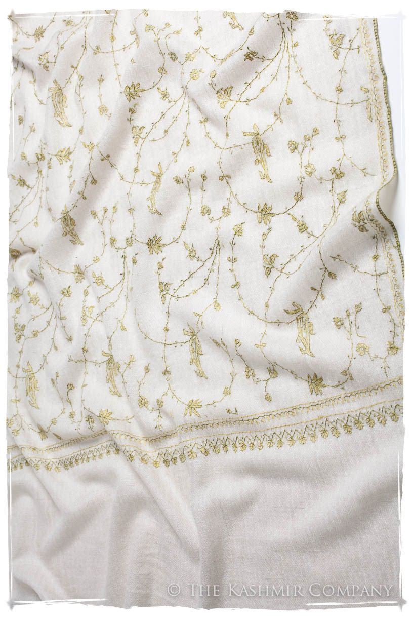 Lime Bijou Paisley L'amour Soft Cashmere Scarf/Shawl