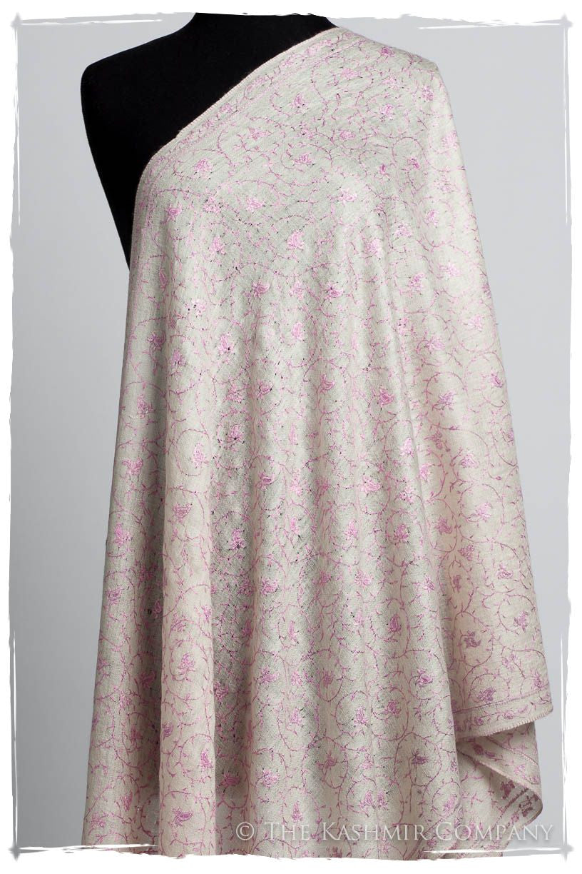 Pearl de Rose Mist L'amour Soft Cashmere Scarf/Shawl