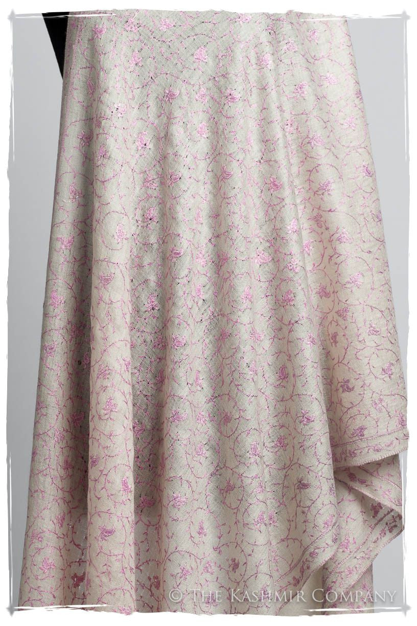Pearl de Rose Mist L'amour Soft Cashmere Scarf/Shawl