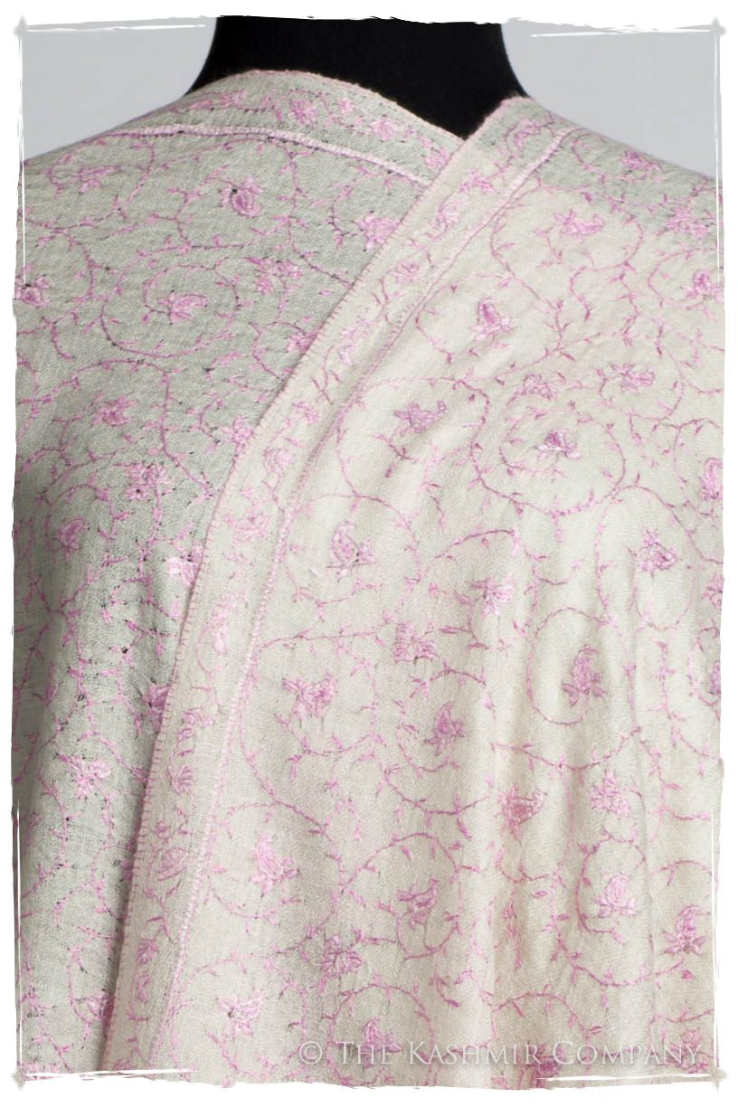 Pearl de Rose Mist L'amour Soft Cashmere Scarf/Shawl