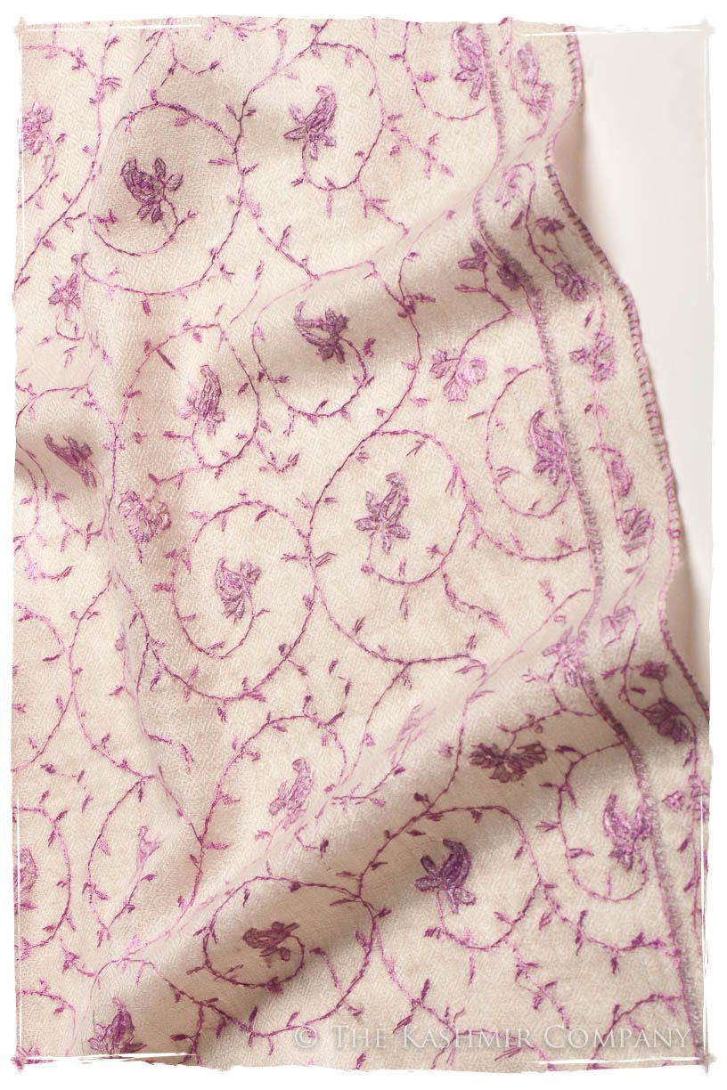 Pearl de Rose Mist L'amour Soft Cashmere Scarf/Shawl